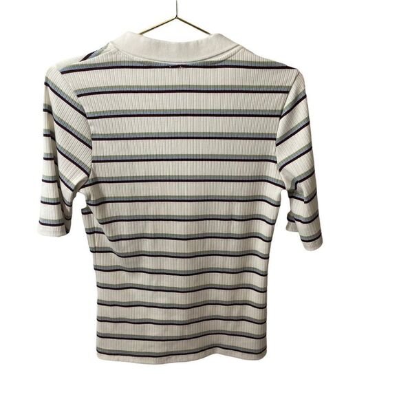 FREE PEOPLE Donna Striped Tee Size Small - Picture 3 of 9
